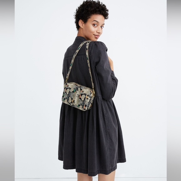 Madewell Transport Camera Bag: Snake Embossed Edition - Picture 1 of 8
